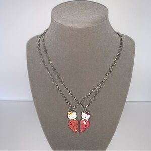 Hello Kitty Best Friend Fashion Jewelry Necklaces‎ 2Pcs